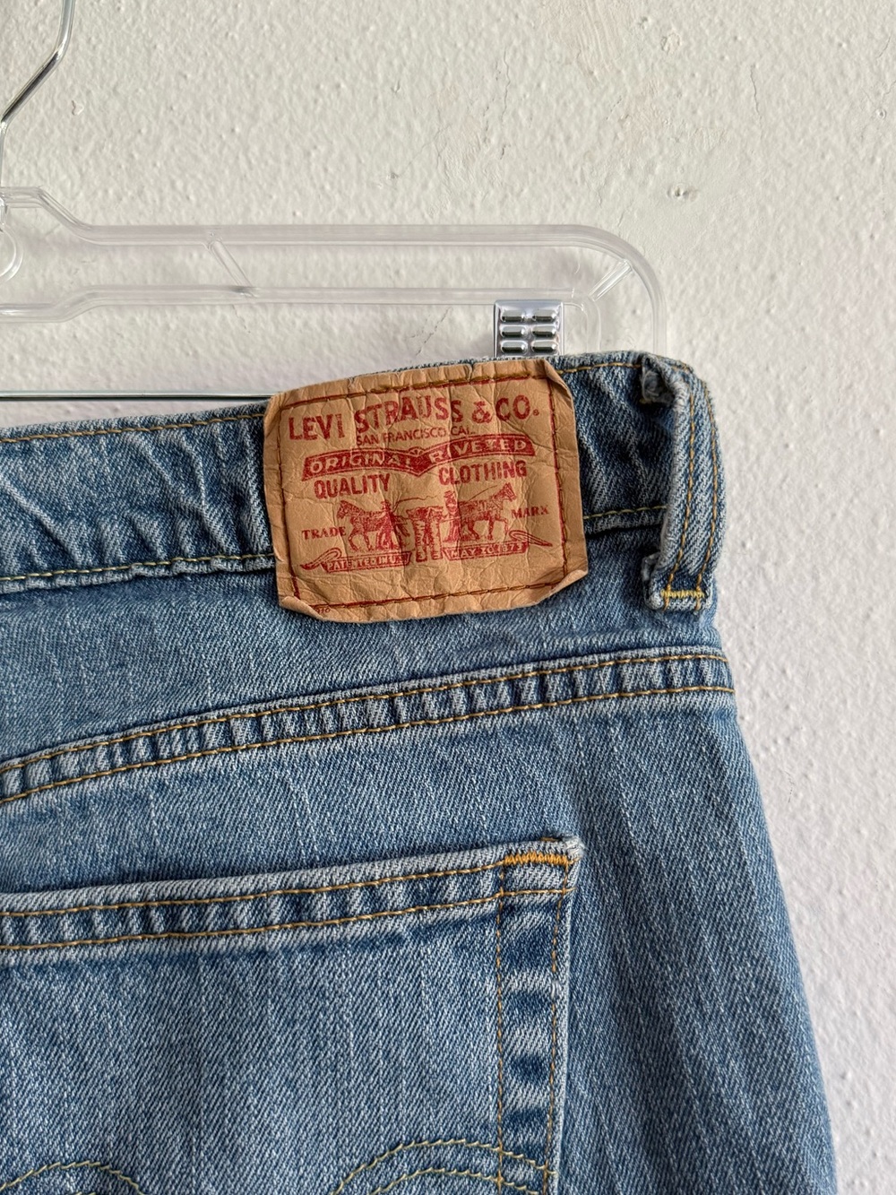 ❄️ Levi’s 515 • Classic Light Blue Bootcut Jeans • Women’s 8 M - Picture 9 of 16